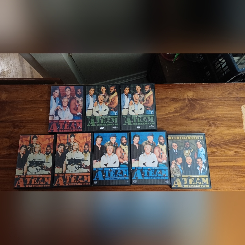 A-Team DVD Collection - Multicolor Covers